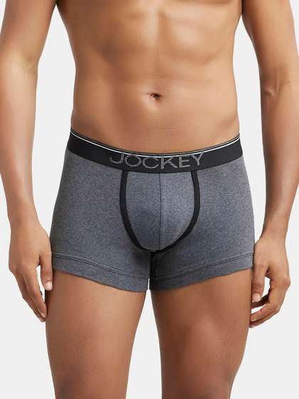 Jockey Combed Cotton
                        Rib Trunk with Ultrasoft Waistband-8015