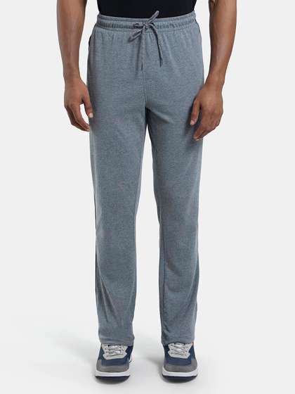 Jockey Super Combed
                        Cotton Rich Solid Trackpant with Side Pockets -
                        9500