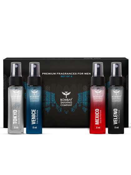 Bombay Shaving Company Men Set of 4 Premium Fragrances
