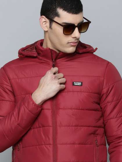 Price History of Flying Machine Solid Puffer Jacket from Myntra 111 8394787