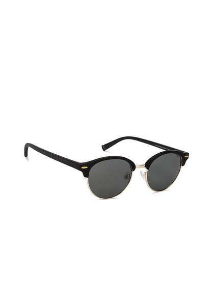 Vincent Chase by
                        Lenskart Unisex Grey Lens Round Sunglasses with
                        Polarised and UV Protected Lens