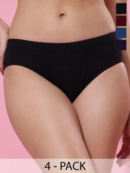 Dollar Missy Pack
                          of 4 Inner Elasticated Hipster Panty
                          MMBB-121S-R3-IE2-PO4