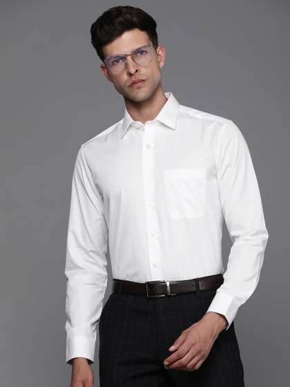 Louis Philippe Slim Fit Cotton Formal Shirt