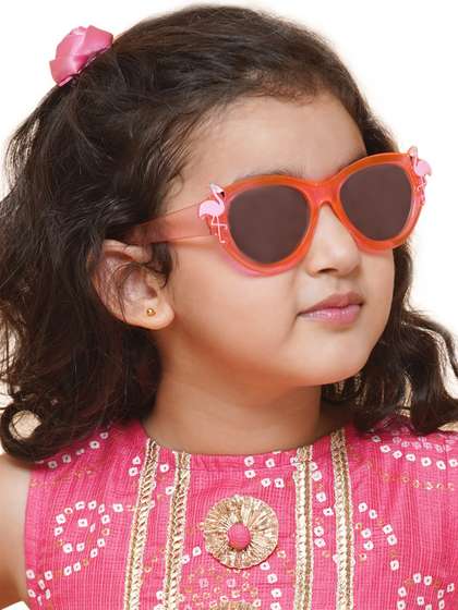 Carlton London Girls
                      Grey Lens & Pink Cateye Sunglasses CLSG031
