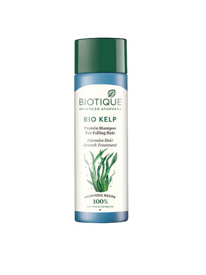 Biotique Bio Kelp Protein Sustainable Shampoo For Falling Hair Intensive Hair Growth Treatment  190 ml