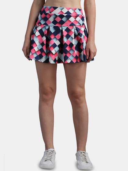 N-Gal Women Mini Flared Skirt