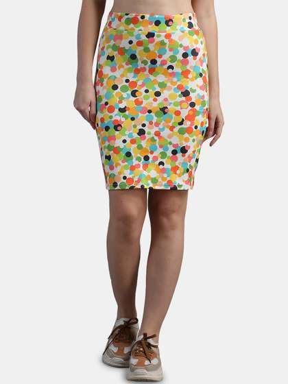 N-Gal Women Printed Pencil Skirts