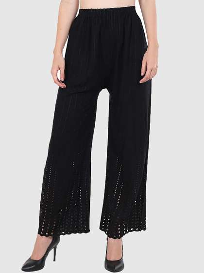 Trendzmy Women Flared Palazzos