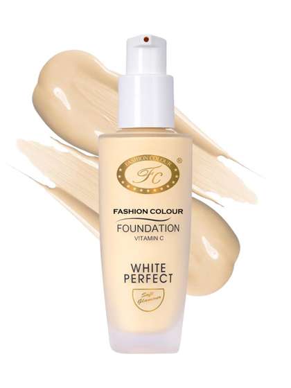 Fashion Colour White
                        Perfect Vitamin C Waterproof Foundation 40ml -
                        Pearl White 01