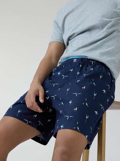XYXX Men Cotton
                          Printed Boxer Shorts