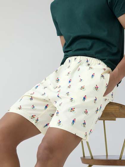 XYXX Men Cotton
                        Printed Boxer Shorts