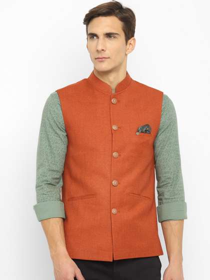 Turtle Men Nehru Pure Cotton Jackets