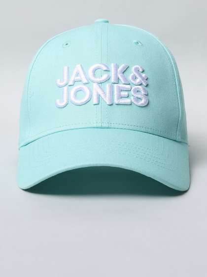 Jack & Jones Men
                      Green & White Embroidered Baseball Cap