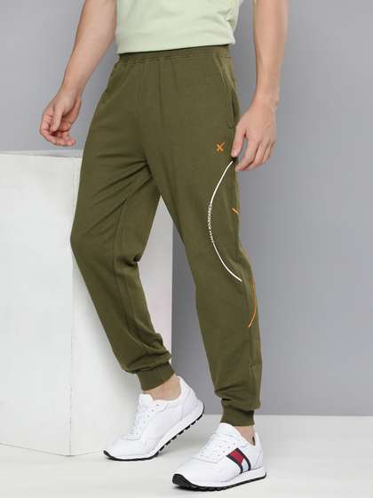 HRX by Hrithik Roshan Men Printed Regular Fit Cotton Joggers