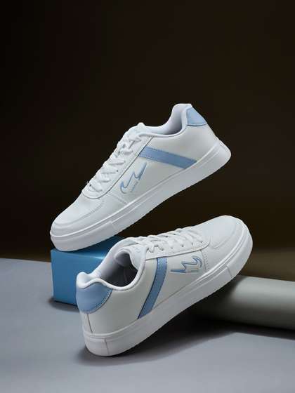 Campus Shoes Cut Shoes In Flipkart VACUM White Men's Running Shoes