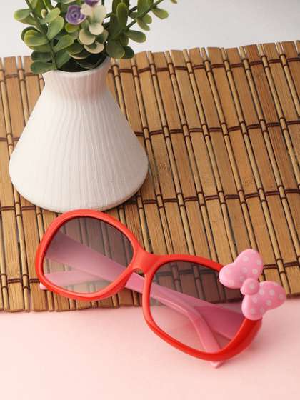 PASSION PETALS Girls
                    Pink Lens & Red Wayfarer Sunglasses
                    11-8redsunglasses