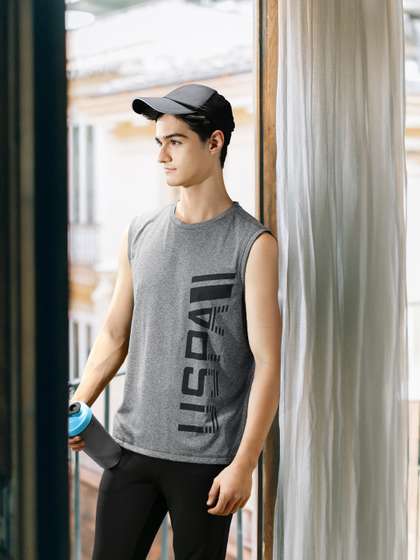 U.S. Polo Assn. Printed AthleisureLoungeTShirt