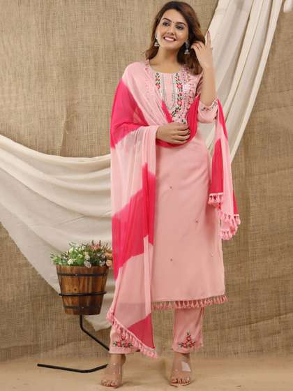 KALINI Embroidered Kurta Set