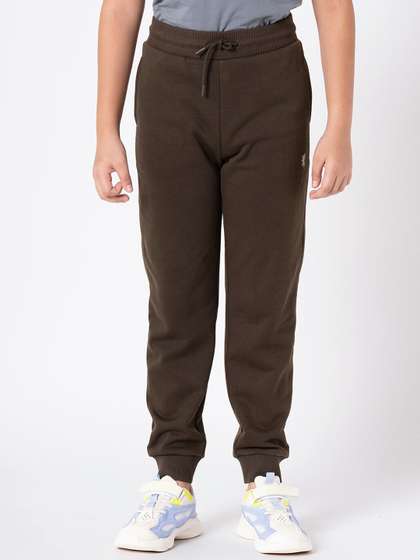 Red Tape Boys Brown
                    Solid Track Pants