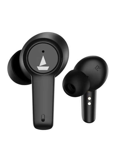 boAt Black Airdopes
                        411 ANC M TWS Earbuds with upto 17.5hrs
                        Playback