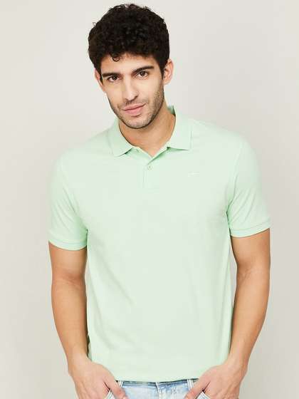 Price History of Fame Forever by Lifestyle Men Green Polo Collar T