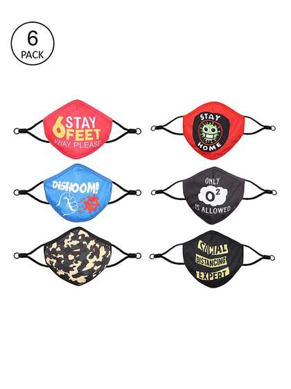 Bodycare Kids Assorted
                    Printed Cotton Outdoor Face Masks