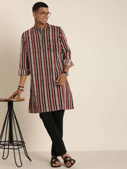 Taavi Bagru Pure Cotton Kurta