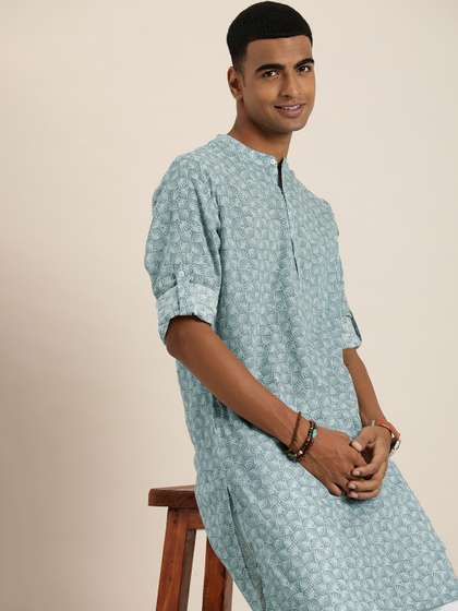 Taavi Sanganeri Pure Cotton Kurta