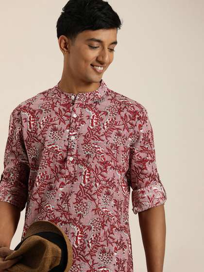 Taavi Sanganeri Printed Kurta