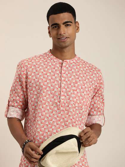 Taavi Sanganeri Printed Kurta