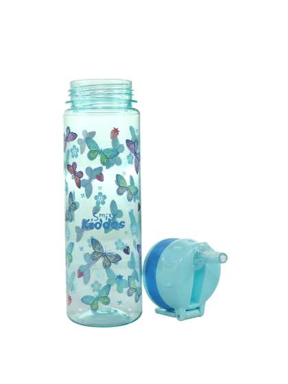 Smily Kiddos Blue
                    Conversational Plastic Spill Proof Sipper - 680ml