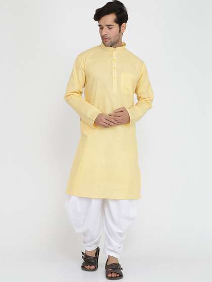 ROYAL KURTA Men Mandarin Collar Kurta