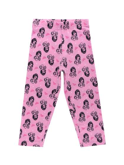 Bodycare Kids Girls
                      Pink Printed Cotton Leggings