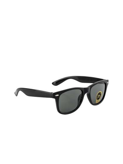 Mast & Harbour
                        Unisex Black Lens & Black Wayfarer
                        Sunglasses with UV Protected Lens