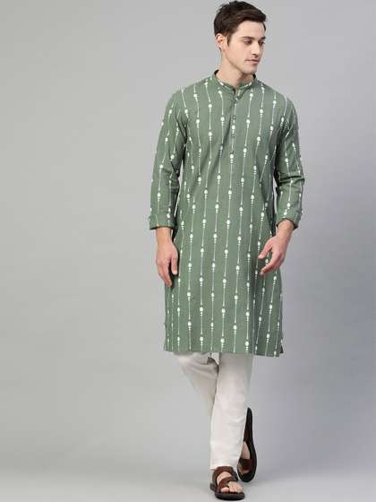 See Designs Men Geometric Printed Kurta