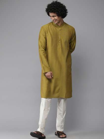 See Designs Men Striped Kurta
