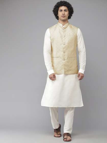 See Designs Men Woven Design Nehru Jackets