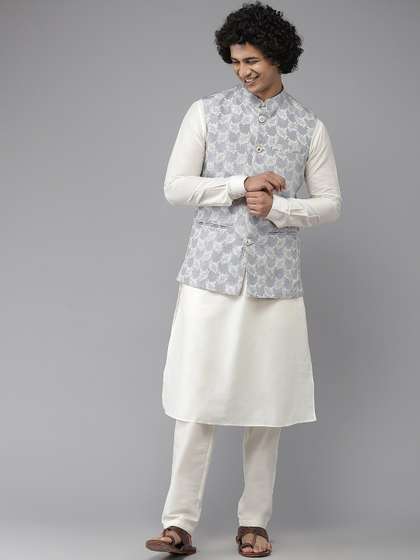 See Designs Men Woven Design Nehru Jackets