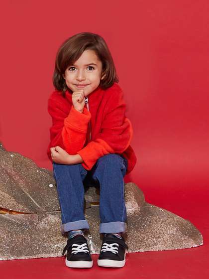 Cherry Crumble Unisex
                    Kids Orange Sweatshirt