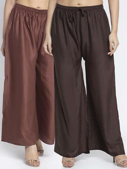 GRACIT Women Pack of 2 Palazzos