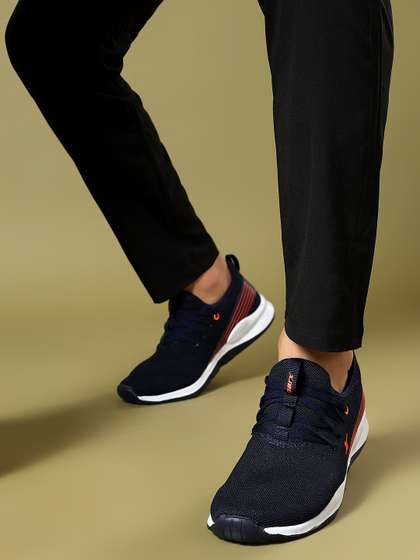 Sparx Men Navy Blue
                        Textile Running Shoes