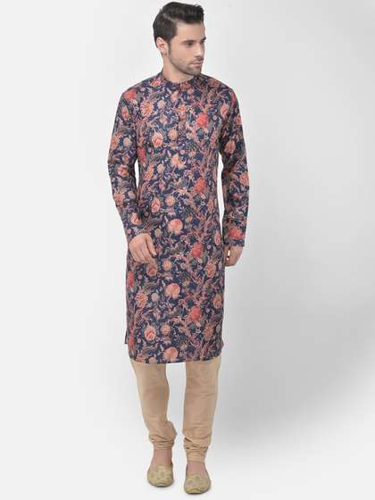 TABARD Men Floral Printed Kurta