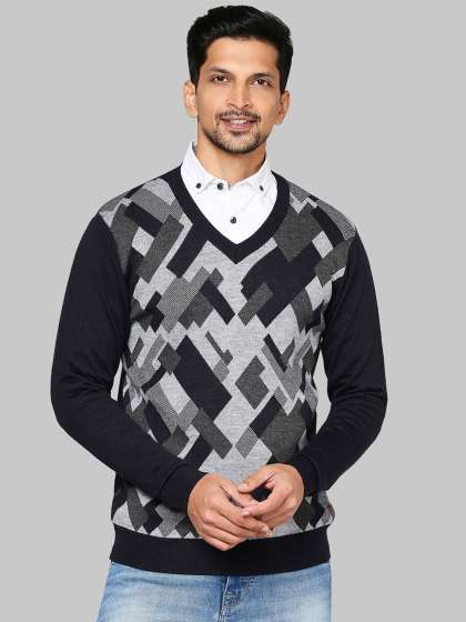 Raymond men's woolen sweater sales