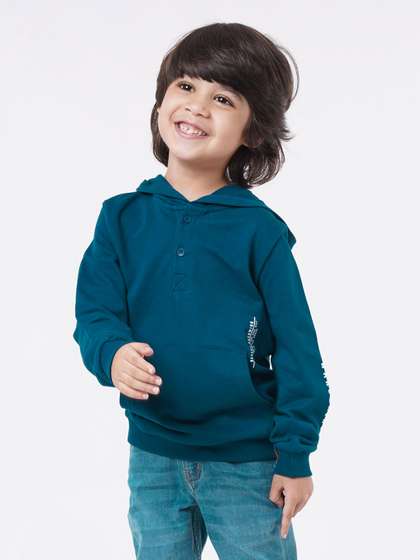 Ed-a-Mamma Boys
                      Printed Hooded Sweatshirt