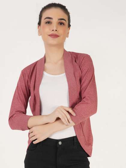 TEEMOODS Women Red
                        Shrug