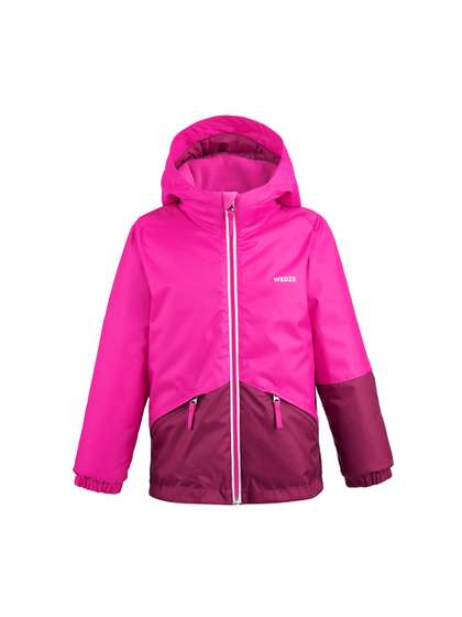 Decathlon WEDZE - Kids
                    Pink Colourblocked Water Resistant Outdoor Skiing
                    Padded Jacket