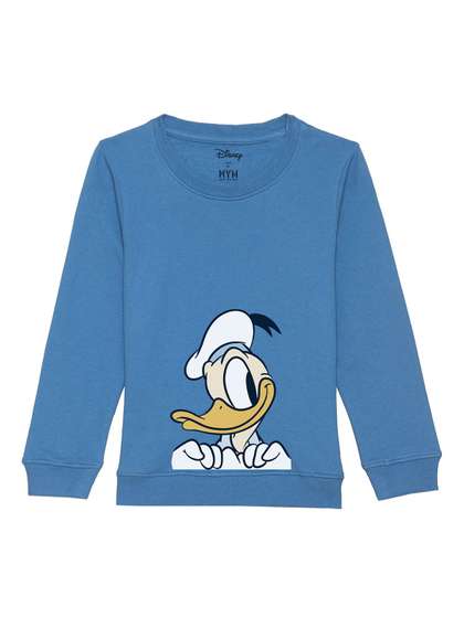 Disney by Wear Your Mind
                    Unisex Kids Blue Printed Sweatshirt