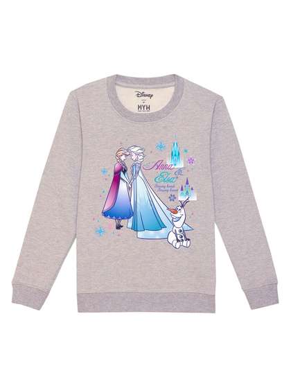 Disney by Wear Your Mind
                    Girls Grey Printed Sweatshirt