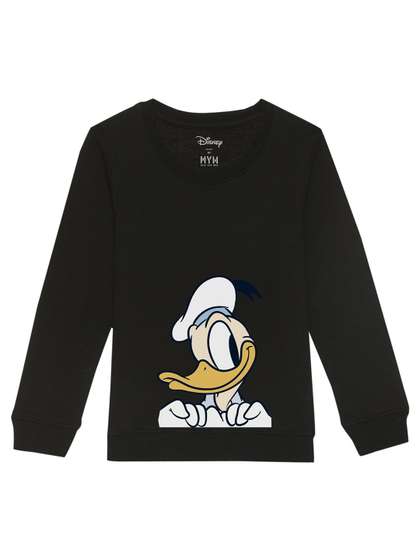 Disney by Wear Your Mind
                    Kids Black Printed Sweatshirt