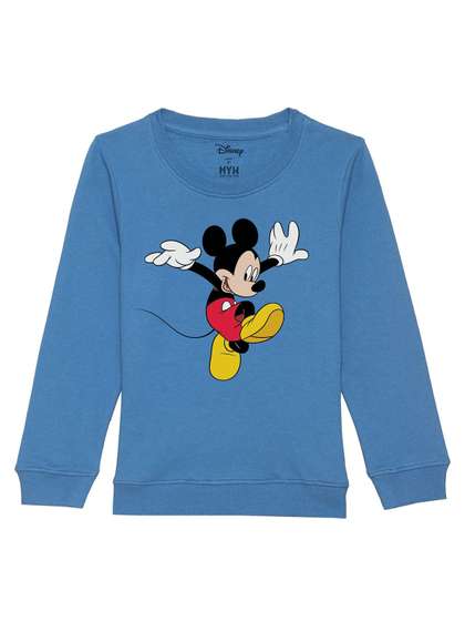 Disney by Wear Your Mind
                    Kids Blue Printed Sweatshirt